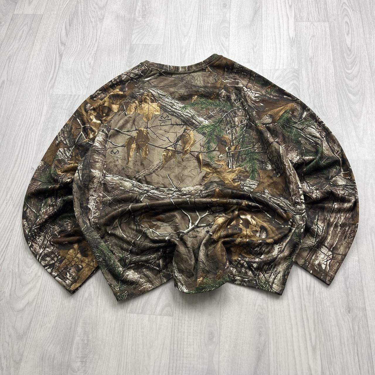 VINTAGE Y2K REALTREE LONG SLEEVE T SHIRT CAMO