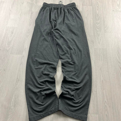 VINTAGE 00s CHAMPION LIGHTWEIGHT BAGGY COTTON SWEATPANTS GREY
