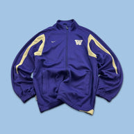 VINTAGE Y2K NIKE WASHINGTON TRACK JACKET PURPLE