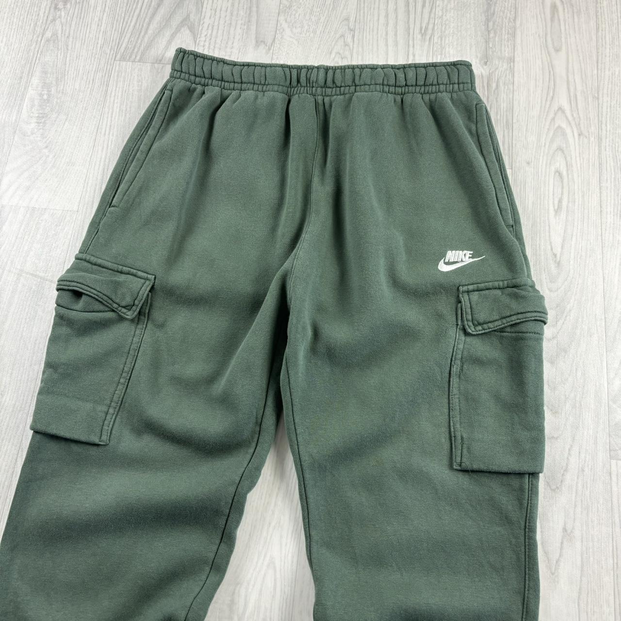 NIKE BAGGY CARGO SWEATPANTS GREEN (M)