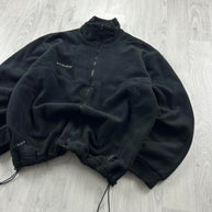 VINTAGE Y2K COLUMBIA ZIP UP FLEECE JACKET BLACK