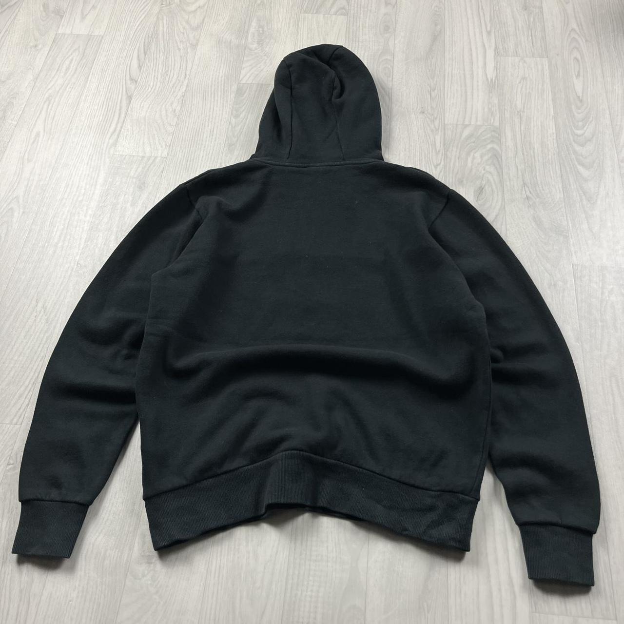 VINTAGE Y2K ELLESSE QUARTER ZIP HOODIE BLACK
