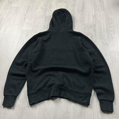 VINTAGE Y2K ELLESSE QUARTER ZIP HOODIE BLACK