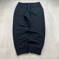 NIKE LOOSE COTTON SWEATPANTS BLACK