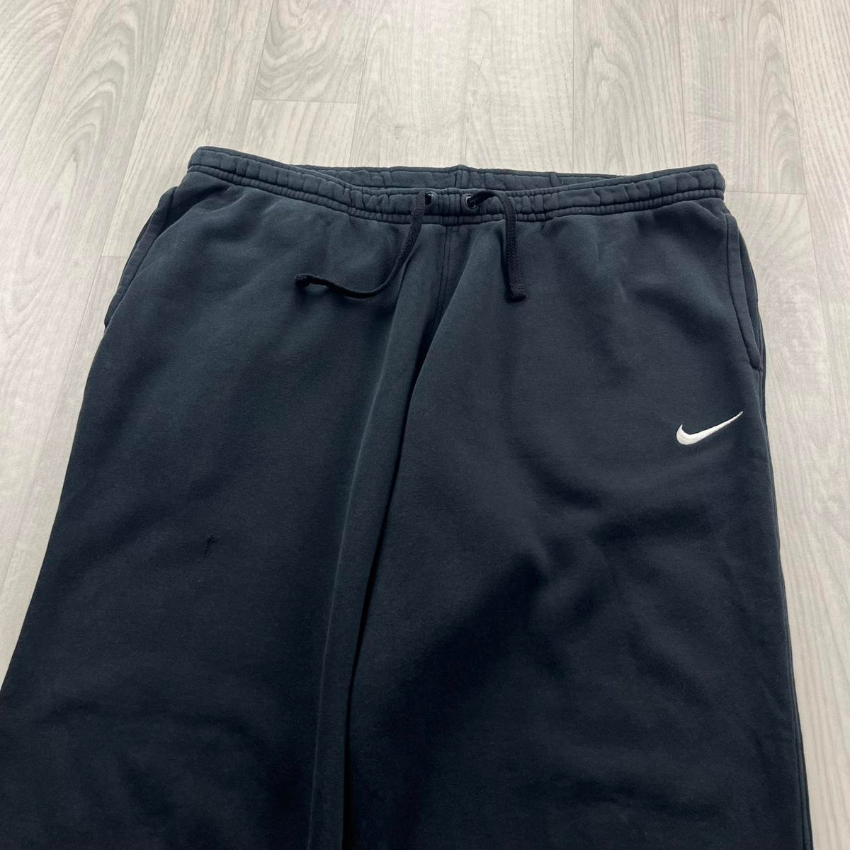 NIKE BAGGY COTTON SWEATPANTS BLACK