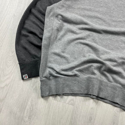VINTAGE RUSSELL ATHLETIC BLANK SWEATSHIRT GREY (L)