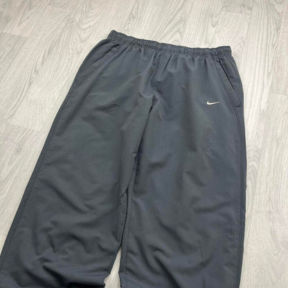 VINTAGE Y2K NIKE BAGGY TRACKSUIT BOTTOMS GREY