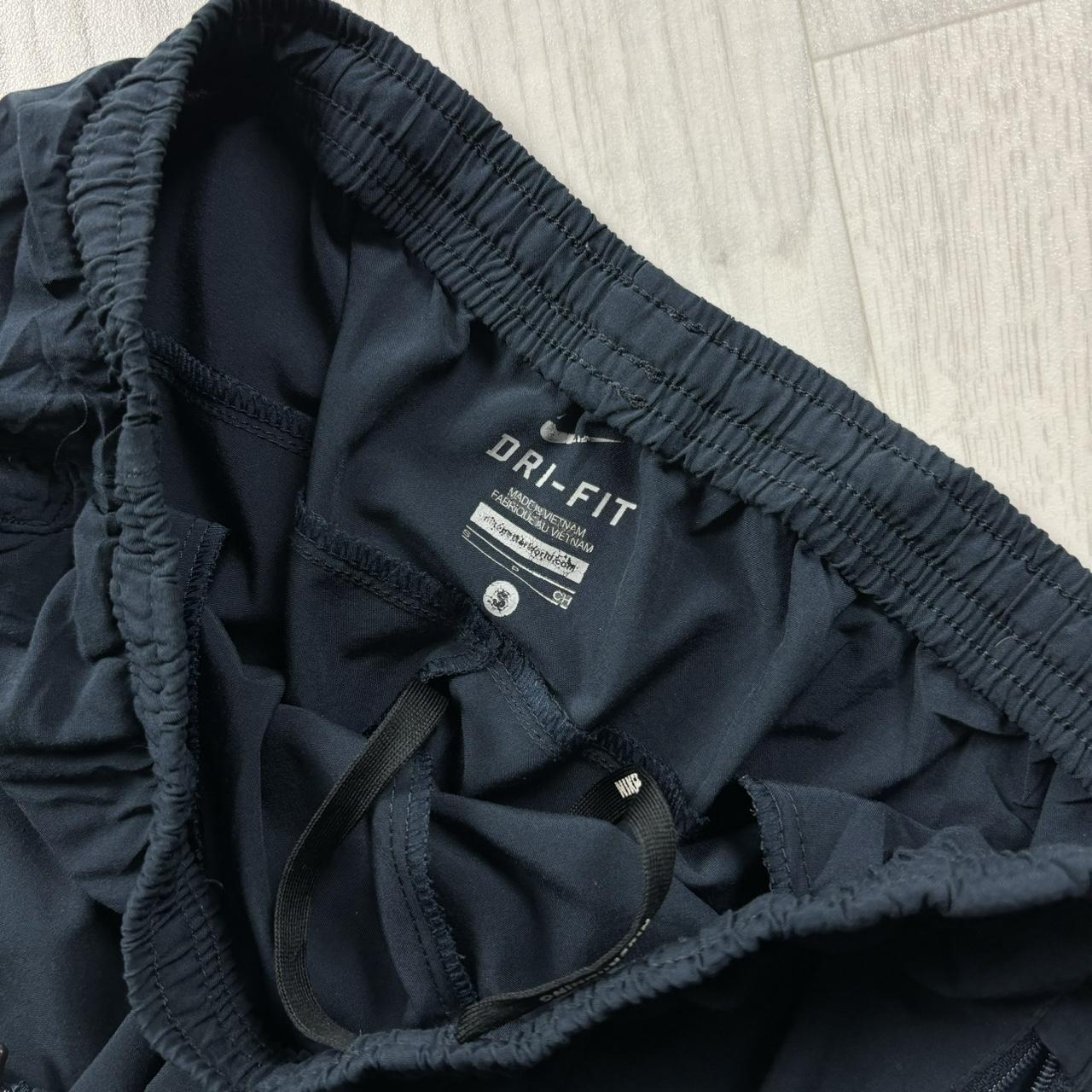 VINTAGE Y2K NIKE DRI FIT BAGGY TRACKSUIT BOTTOMS NAVY