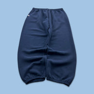 VINTAGE Y2K RUSSELL ATHLETIC BLANK BAGGY COTTON SWEATPANTS NAVY