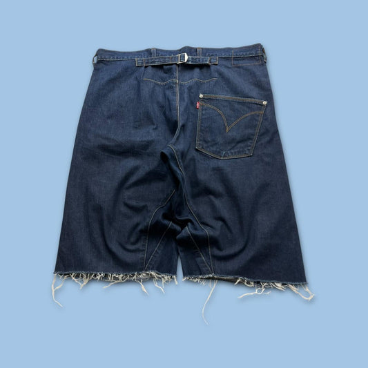 VINTAGE 00s LEVIS BAGGY LOOSE JORTS NAVY