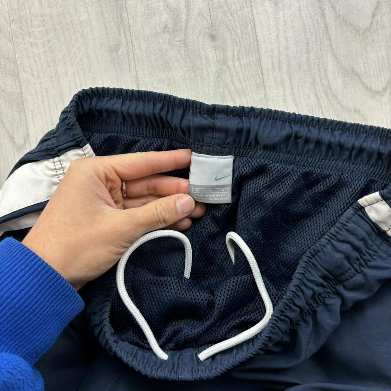 VINTAGE Y2K NIKE BAGGY TRACKSUIT BOTTOMS NAVY