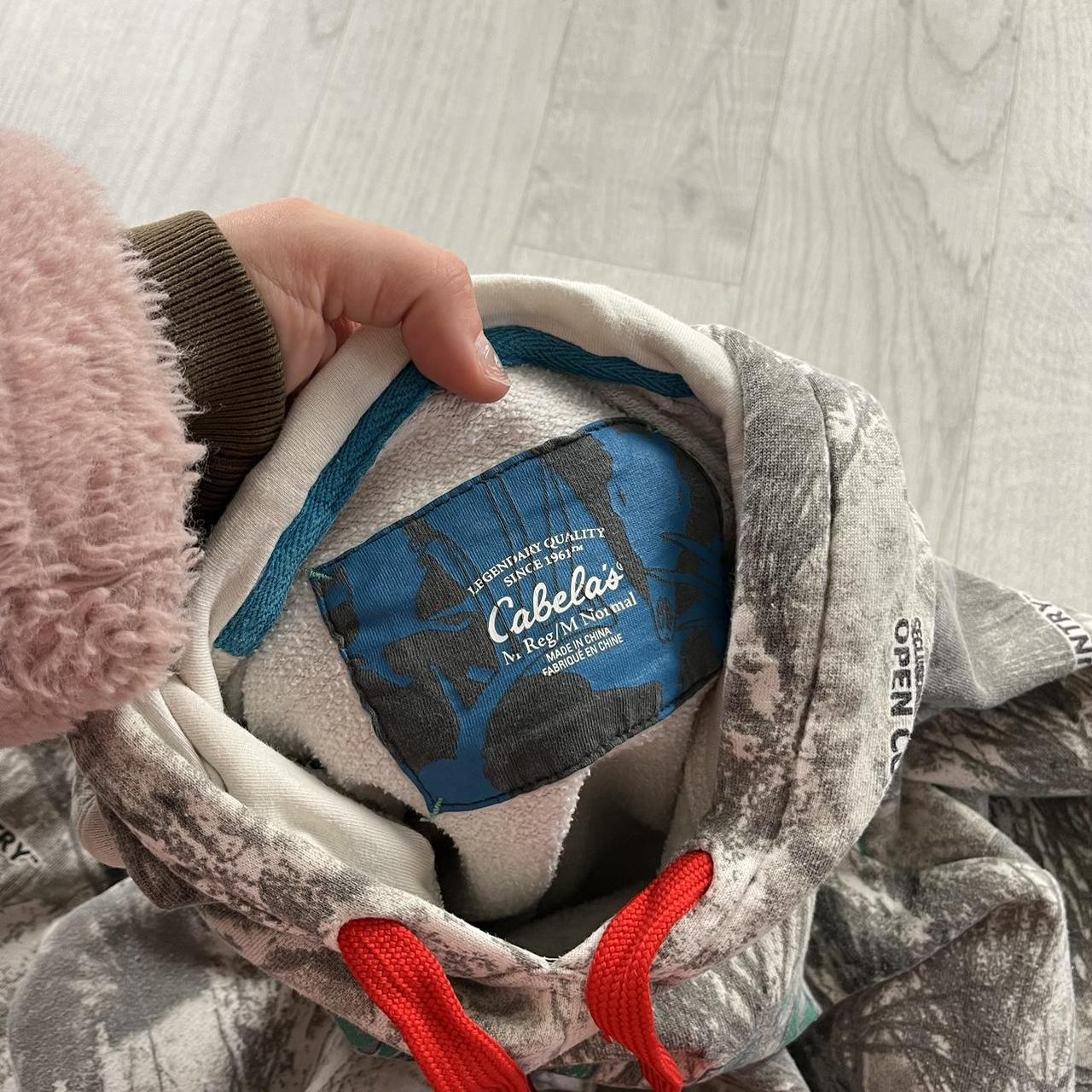 VINTAGE CABELAS REALTREE HOODIE CAMO