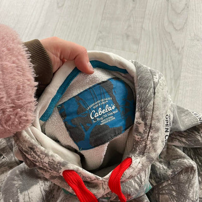 VINTAGE CABELAS REALTREE HOODIE CAMO