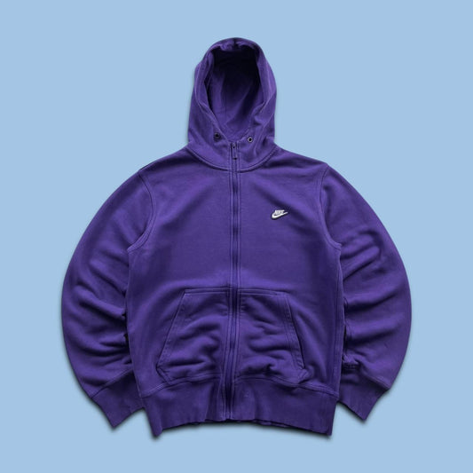 VINTAGE Y2K NIKE ZIP HOODIE PURPLE