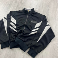 VINTAGE Y2K ADIDAS ZIP UP TRACK JACKET BLACK