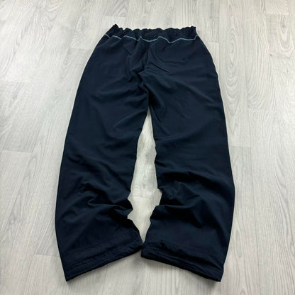 VINTAGE Y2K ADIDAS BAGGY TRACKSUIT BOTTOMS NAVY