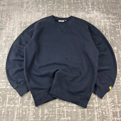 VINTAGE Y2K CARHARTT BOXY SWEATSHIRT NAVY