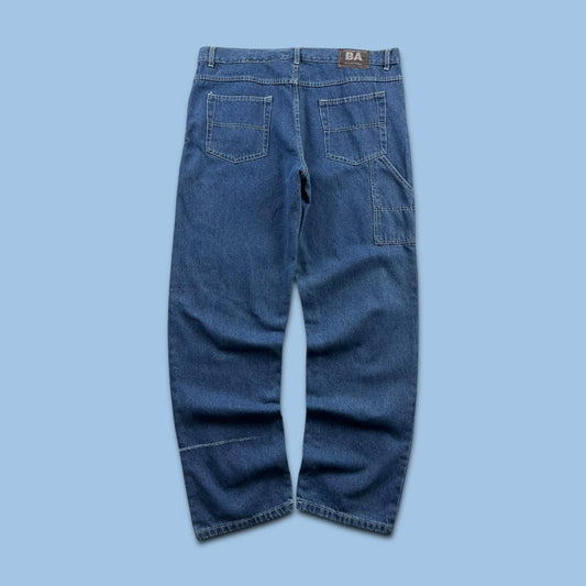 VINTAGE BA BAGGY CARPENTER JEANS BLUE