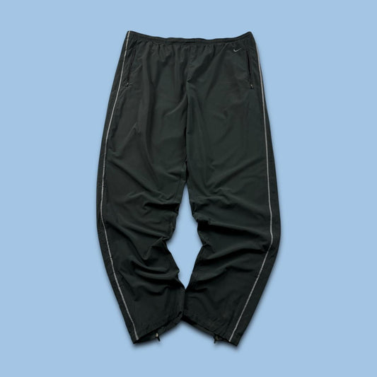 VINTAGE Y2K NIKE BAGGY TRACKSUIT BOTTOMS BLACK