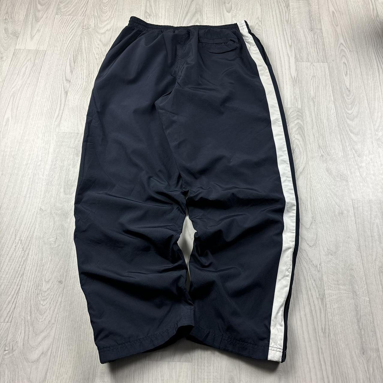 VINTAGE Y2K NIKE BAGGY TRACKSUIT BOTTOMS NAVY