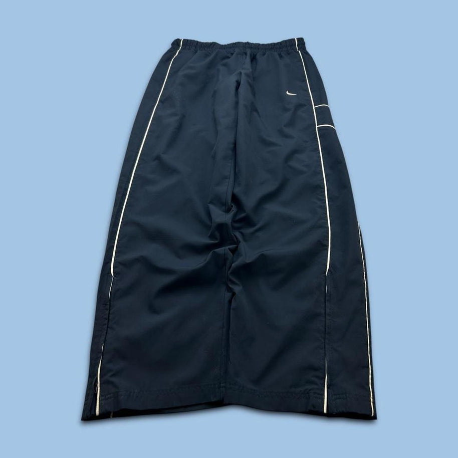 VINTAGE Y2K NIKE BAGGY TRACKSUIT BOTTOMS NAVY