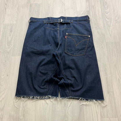VINTAGE 00s LEVIS BAGGY LOOSE JORTS NAVY