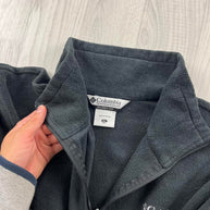VINTAGE Y2K COLUMBIA ZIP UP FLEECE JACKET BLACK