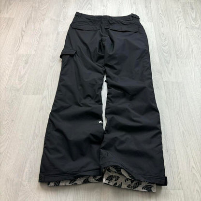 VINTAGE Y2K BILLABONG BAGGY SKI PANTS SALOPETTES BLACK