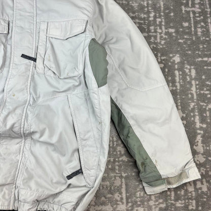 VINTAGE 00s COLUMBIA TECHNICAL UTILITY JACKET GREY