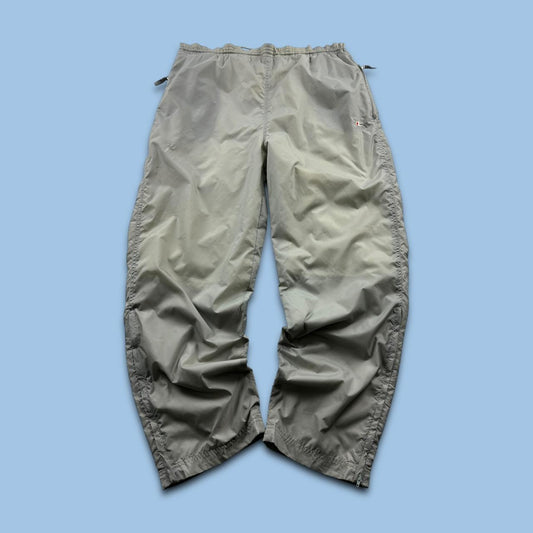 VINTAGE Y2K CHAMPION BAGGY TRACKSUIT BOTTOMS GREY