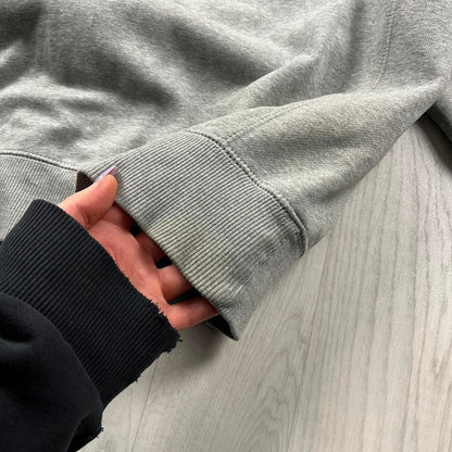 VINTAGE Y2K NIKE ZIP HOODIE GREY