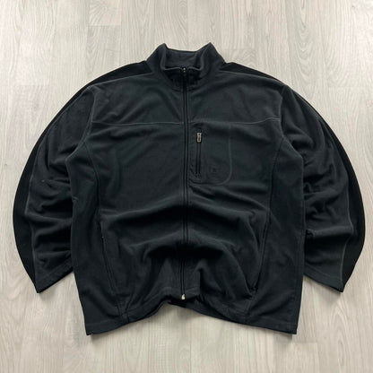 VINTAGE Y2K CHAMPION ZIP UP FLEECE GREY