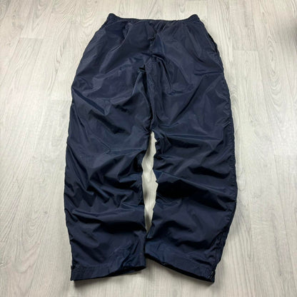 VINTAGE Y2K REEBOK BAGGY TRACKSUIT BOTTOMS NAVY