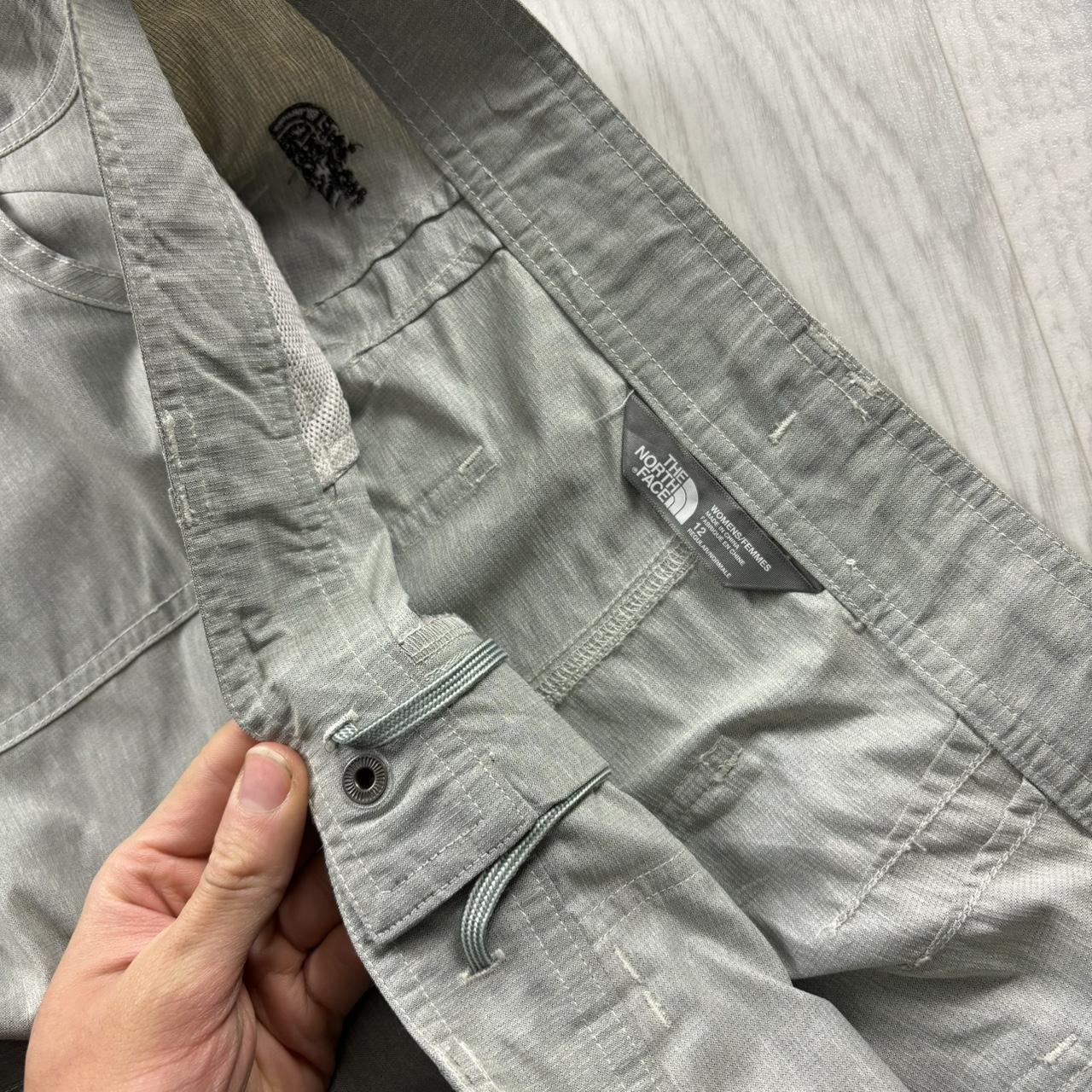 VINTAGE Y2K THE NORTH FACE BAGGY LOW RISE TROUSERS GREY