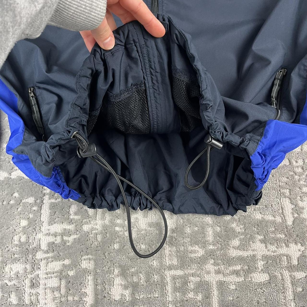 VINTAGE Y2K NIKE TECHNICAL WINDBREAKER JACKET NAVY