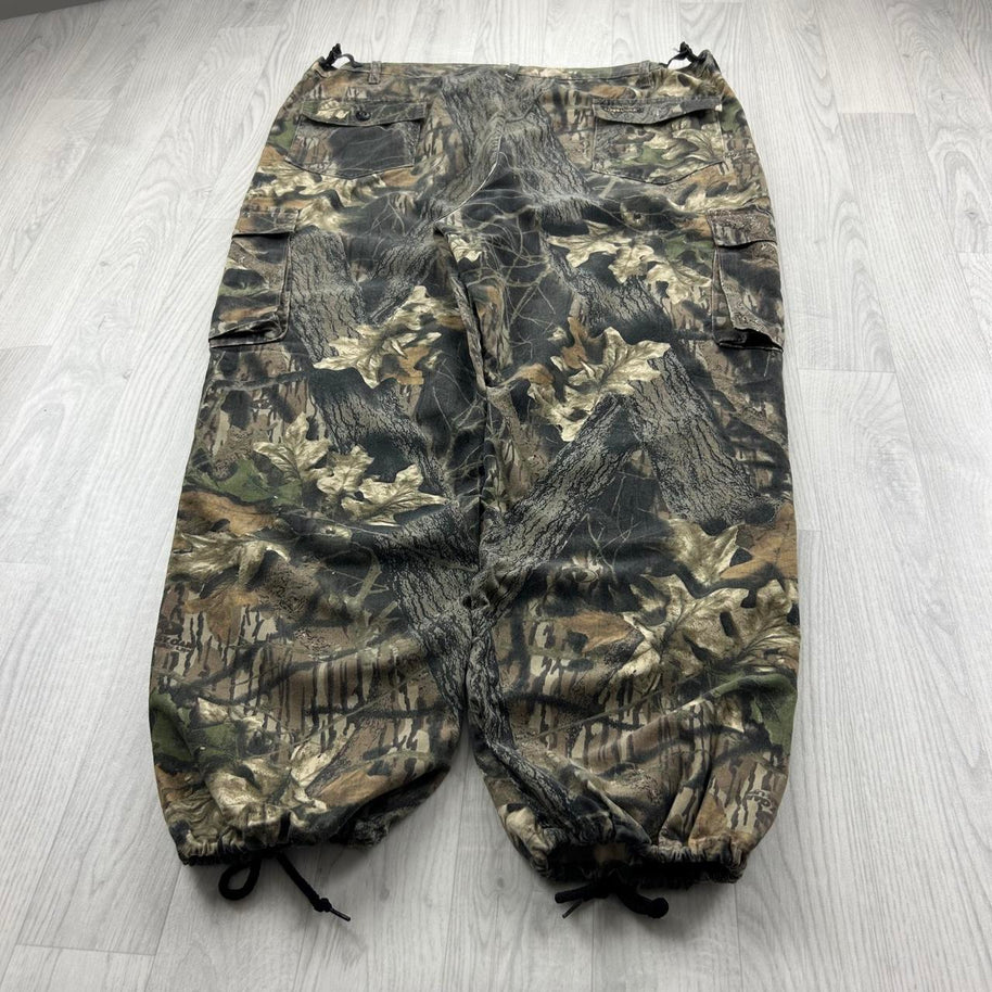 VINTAGE REALTREE SUPER BAGGY CAMO CARGO PANTS