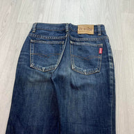 VINTAGE Y2K ET BOITE LOW RISE BOOTCUT JEANS NAVY BLUE