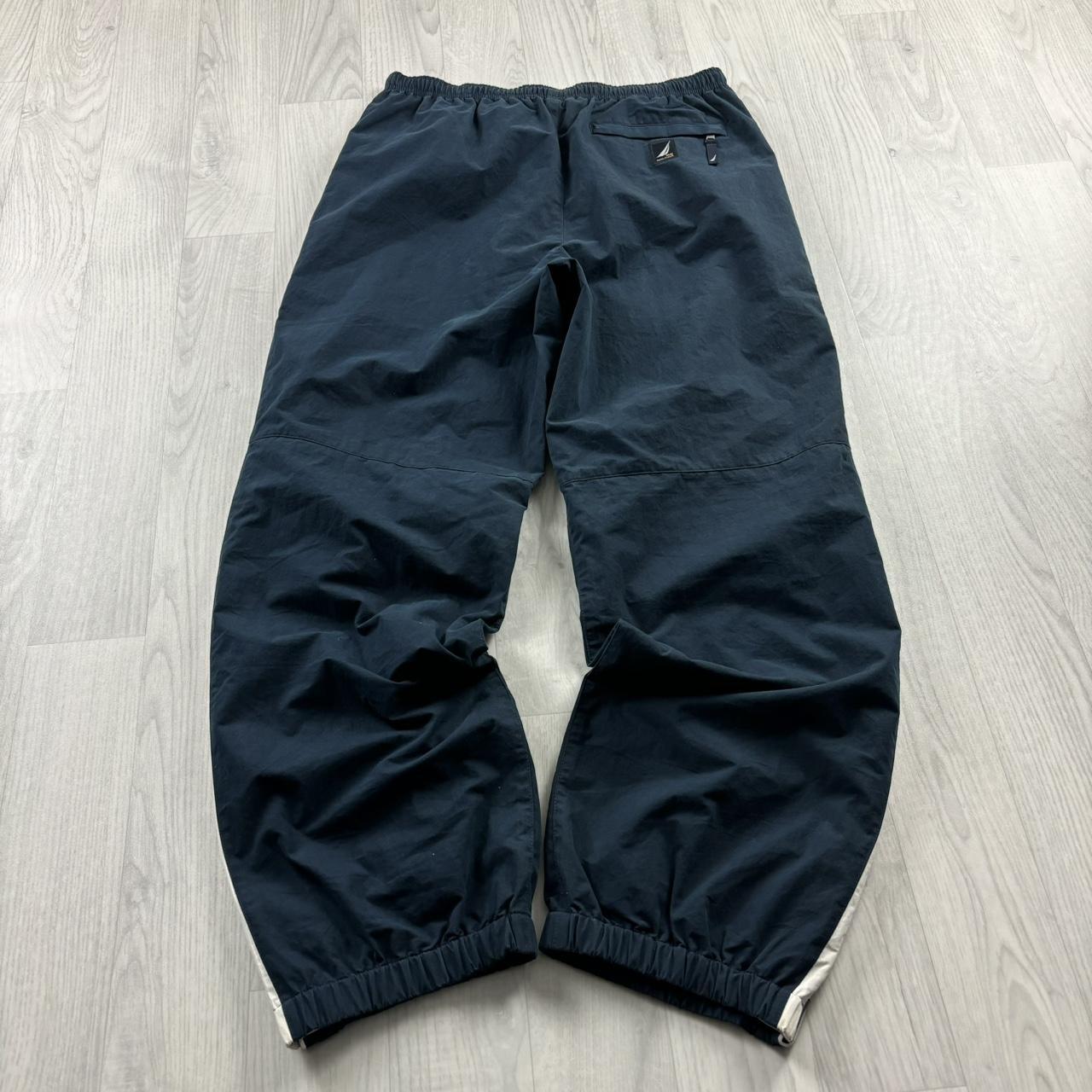 VINTAGE Y2K NAUTICA BAGGY TRACKSUIT BOTTOMS NAVY