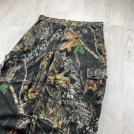 VINTAGE MOSSY OAK REALTREE WIDE LEG CAMO CARGO PANTS