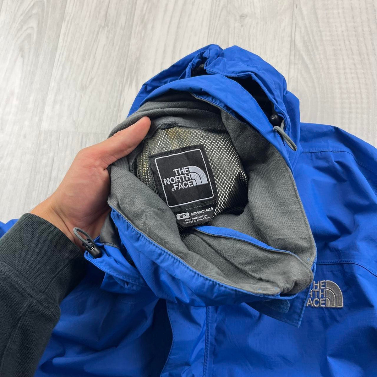 VINTAGE Y2K THE NORTH FACE HYVENT WATERPROOF JACKET BLUE