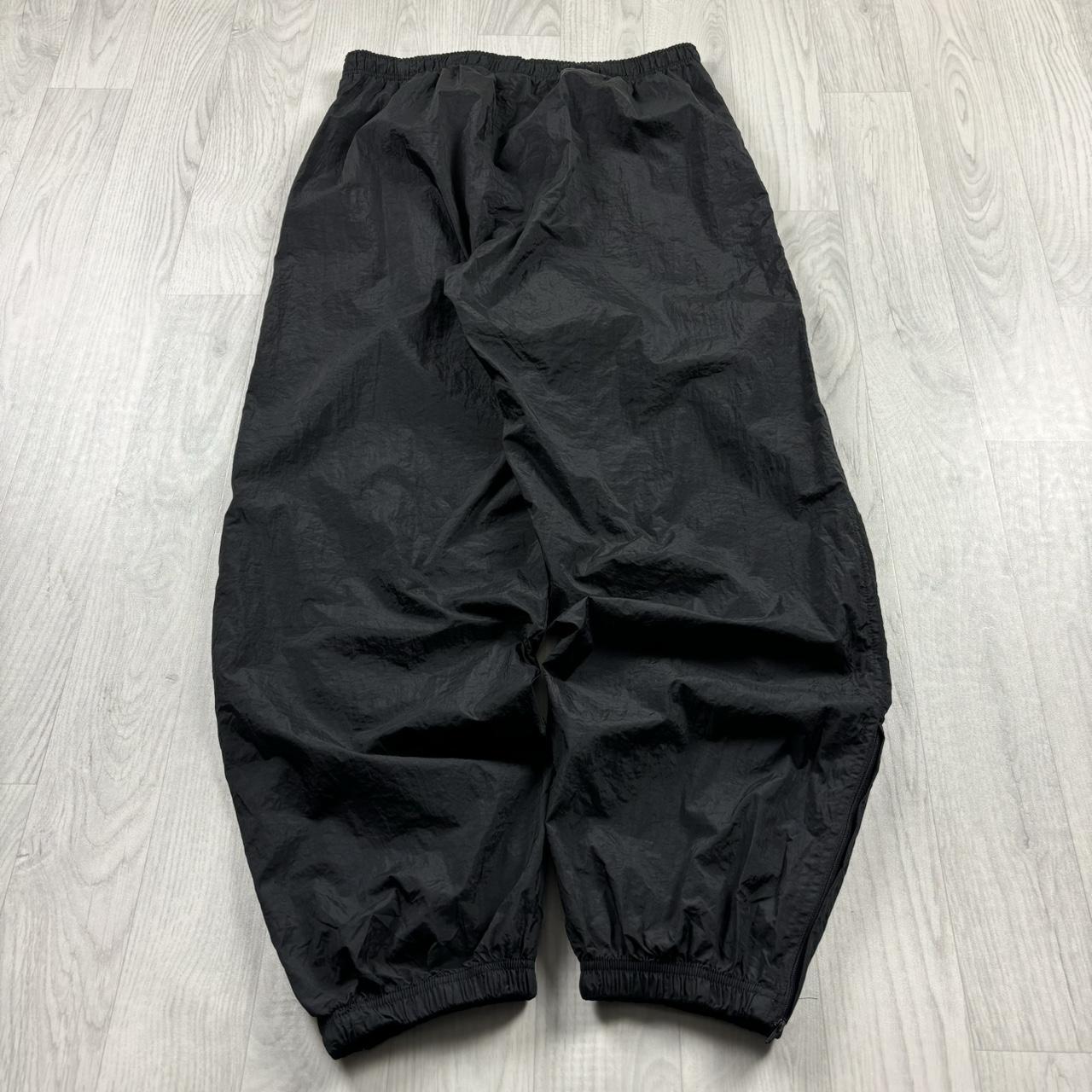 VINTAGE Y2K REEBOK BAGGY TRACKSUIT BOTTOMS BLACK