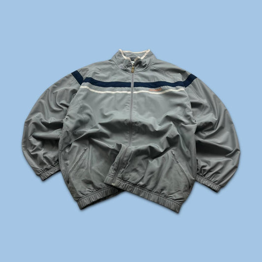 VINTAGE Y2K REEBOK WINDBREAKER TRACKSUIT JACKET GREY