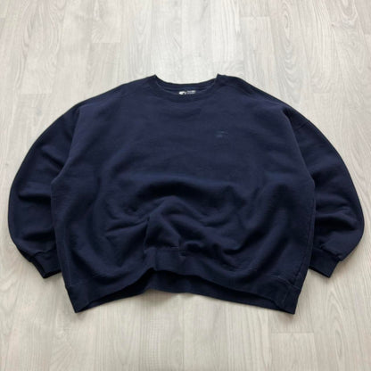 VINTAGE Y2K STARTER SWEATSHIRT NAVY