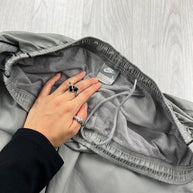 VINTAGE Y2K NIKE BAGGY TRACKSUIT BOTTOMS GREY