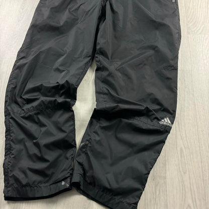 VINTAGE Y2K ADIDAS BAGGY TRACKSUIT BOTTOMS NAVY