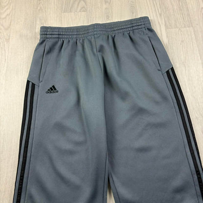 VINTAGE Y2K ADIDAS BAGGY TRACKSUIT BOTTOMS GREY