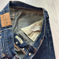 VINTAGE Y2K ABERCROMBIE AND FITCH SLIM STRAIGHT JEANS NAVY BLUE