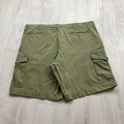 CHAPS BAGGY CARGO SHORTS KHAKI GREEN