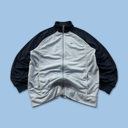 VINTAGE 00s NIKE ZIP UP TRACK JACKET BLUE