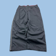 VINTAGE Y2K STARTER WIDE LEG TRACKSUIT BOTTOMS GREY